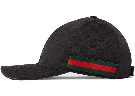 buy gucci baseball hat|Black Original GG Canvas Baseball Hat With Web .